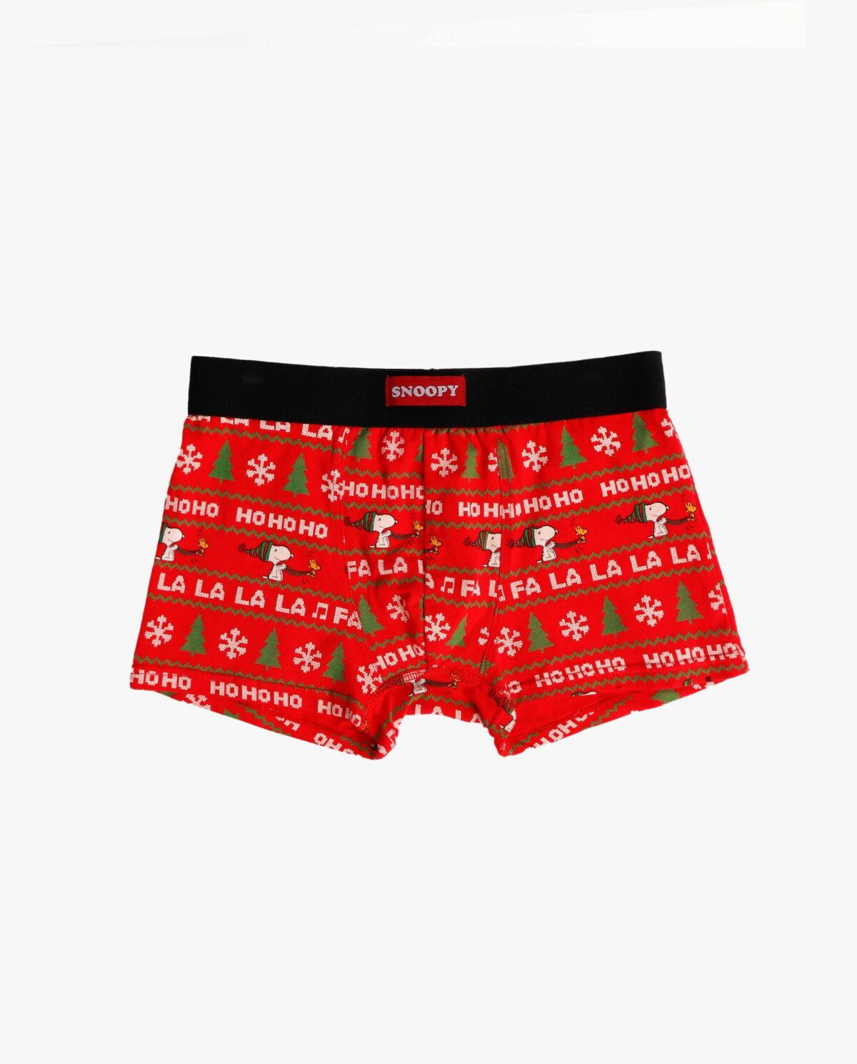 PEANUTS Calzoncillo/Bóxer Merry Christmas para Hombre, (Caja 12 unidades)