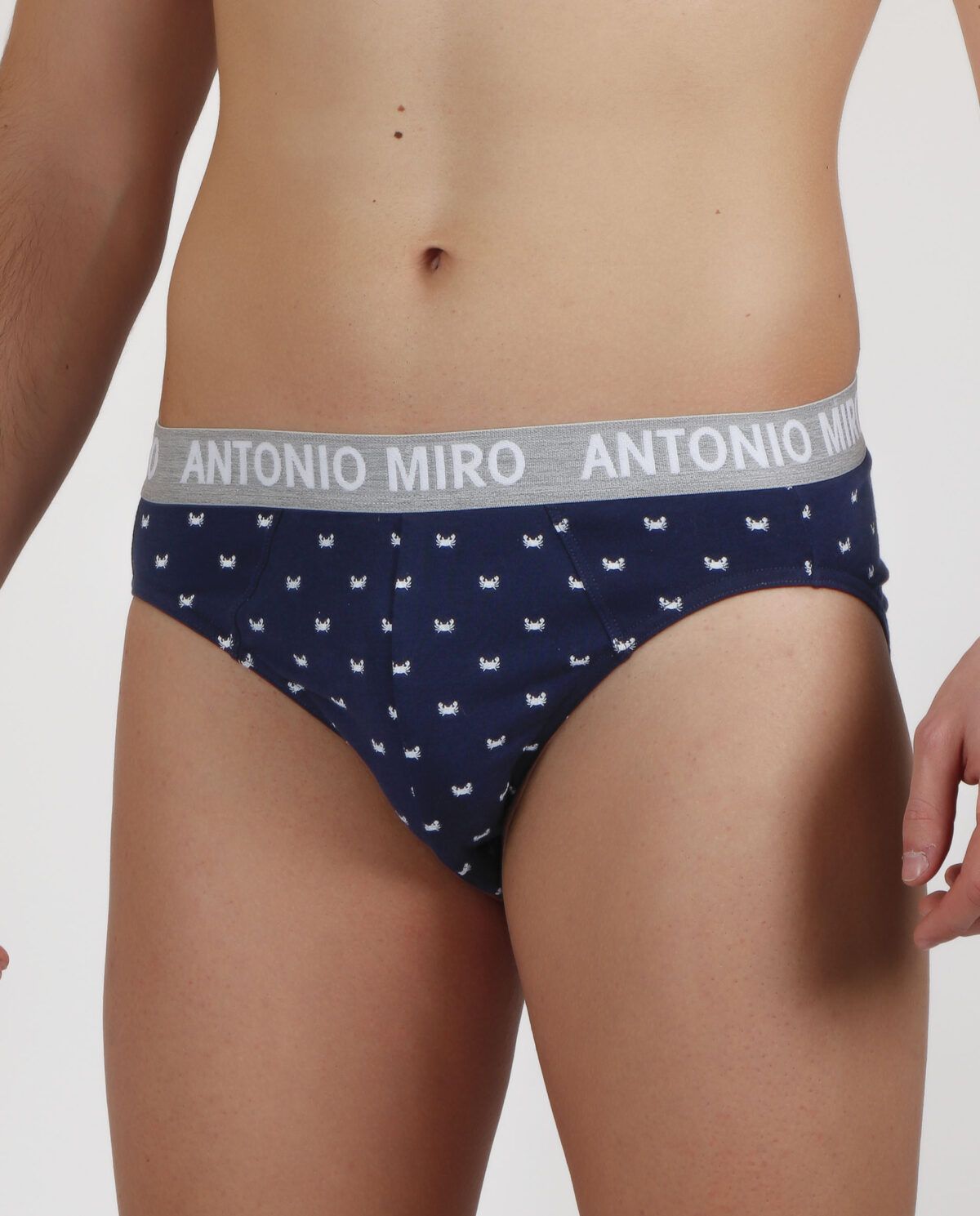 ANTONIO MIRO Calzoncillo/Slip Crancs para Hombre, (Caja de 2 unidades) - Imagen 2