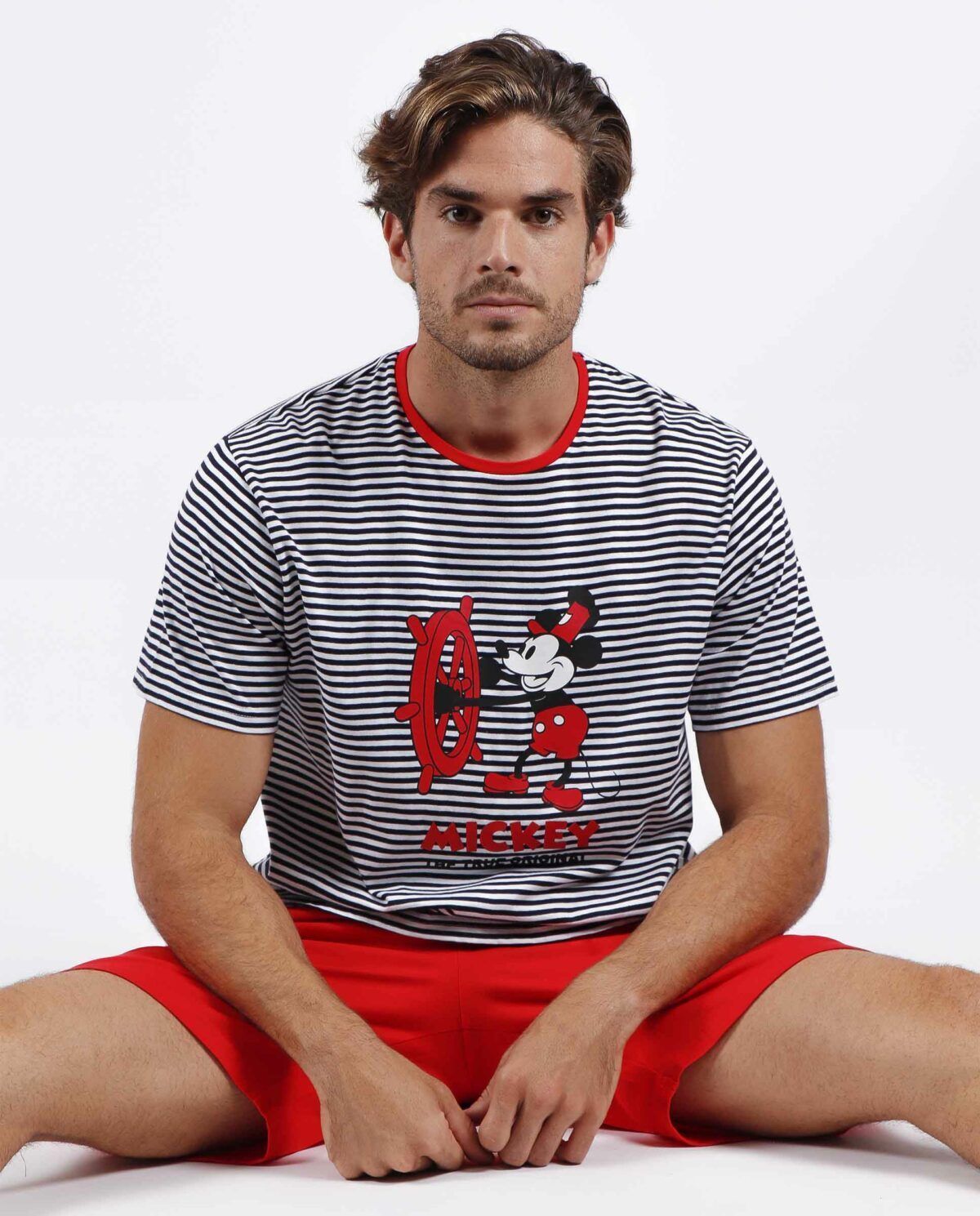 DISNEY Pijama Manga Corta Minnie Sailor para Hombre - Imagen 2