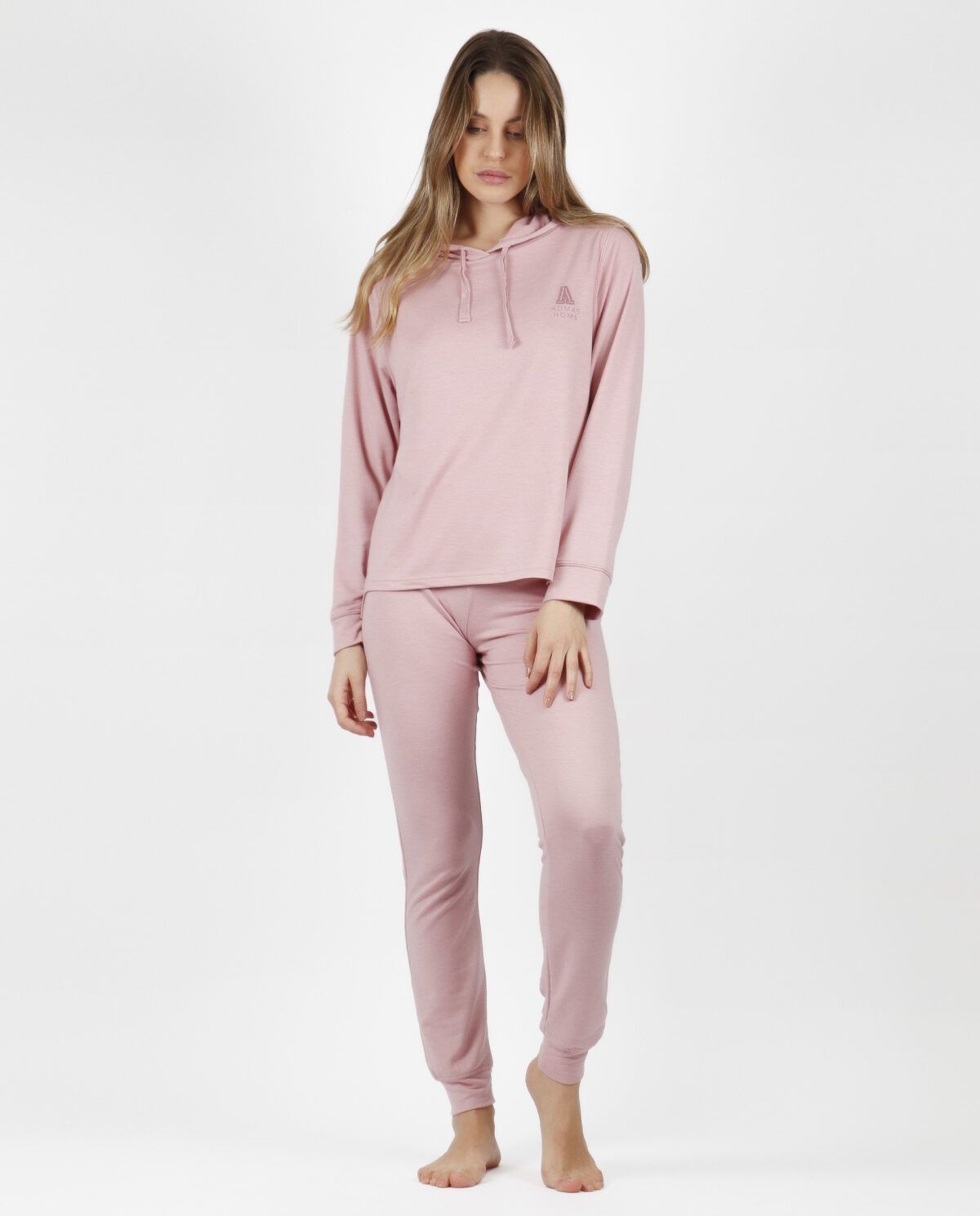 ADMAS HOME Pijama Capucha Manga Larga Make it Happen para Mujer - Imagen 2