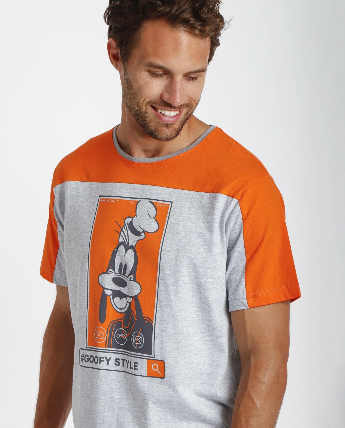 DISNEY Pijama Manga Corta Goofy para Hombre - Imagen 2