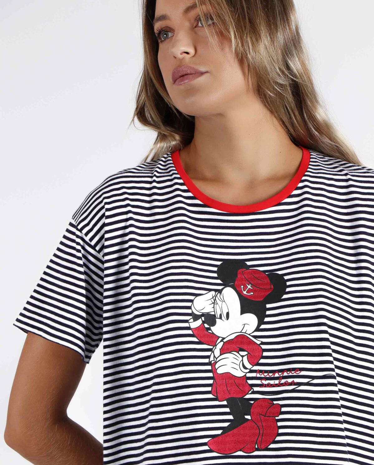 DISNEY Pijama Manga Corta Minnie Sailor para Mujer - Imagen 2