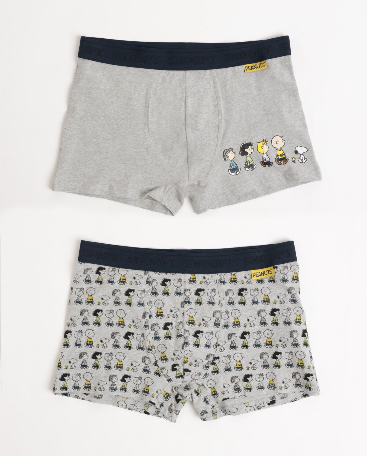 PEANUTS Calzoncillo/Bóxer Friends Snoopy para Hombre, (Caja de 2 unidades)