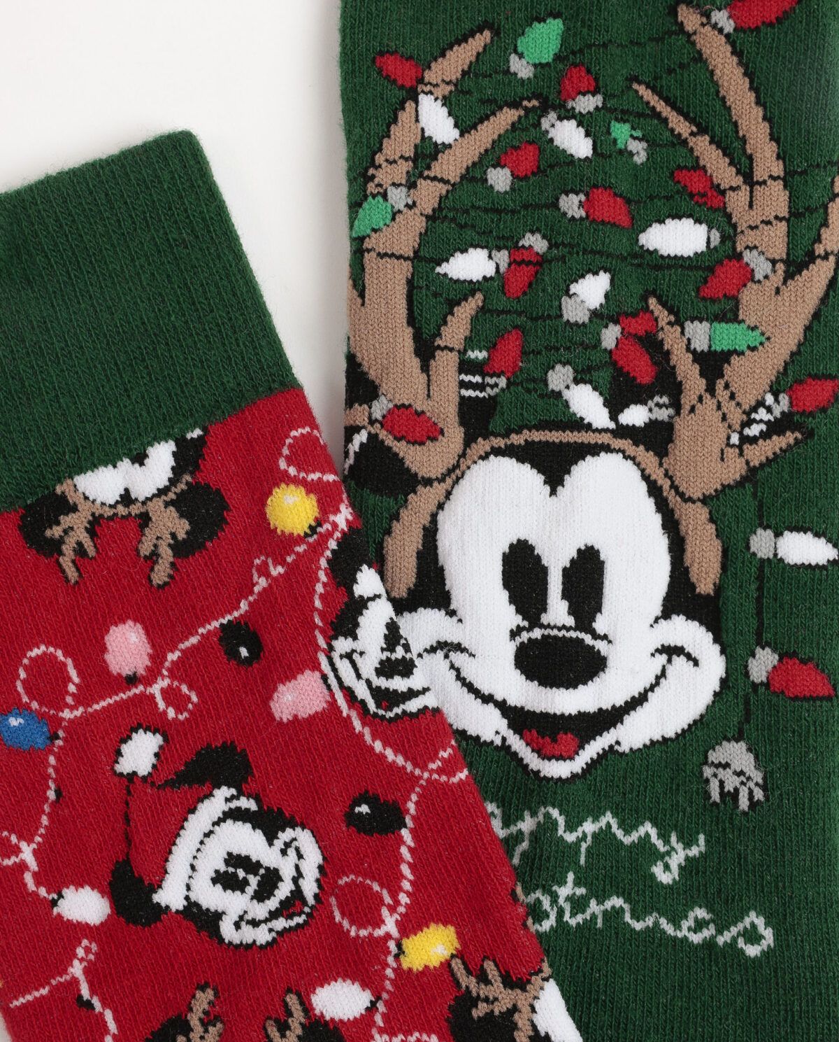 DISNEY Calcetín Xmas Mickey para Hombre, (Pack 2 pares / Caja de 12 packs) - Imagen 3