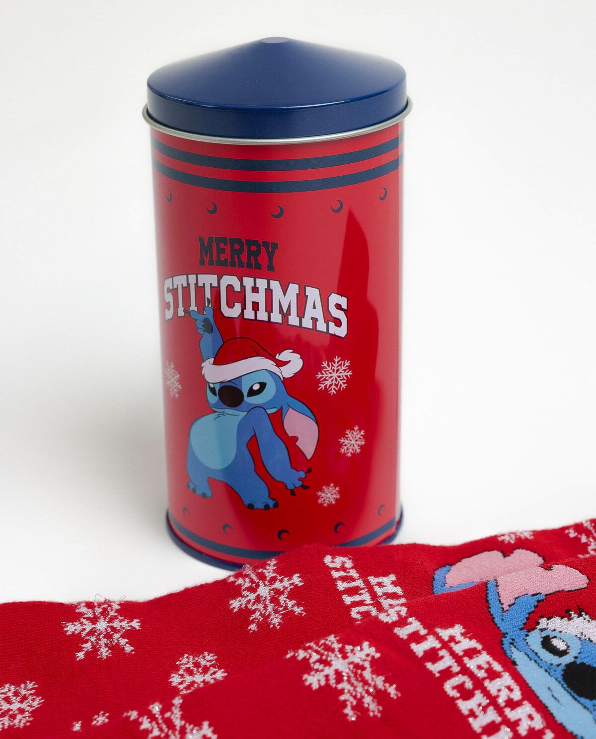 DISNEY Calcetín Antideslizante Stitchmas para Mujer, (Caja de 12 packs) - Imagen 2