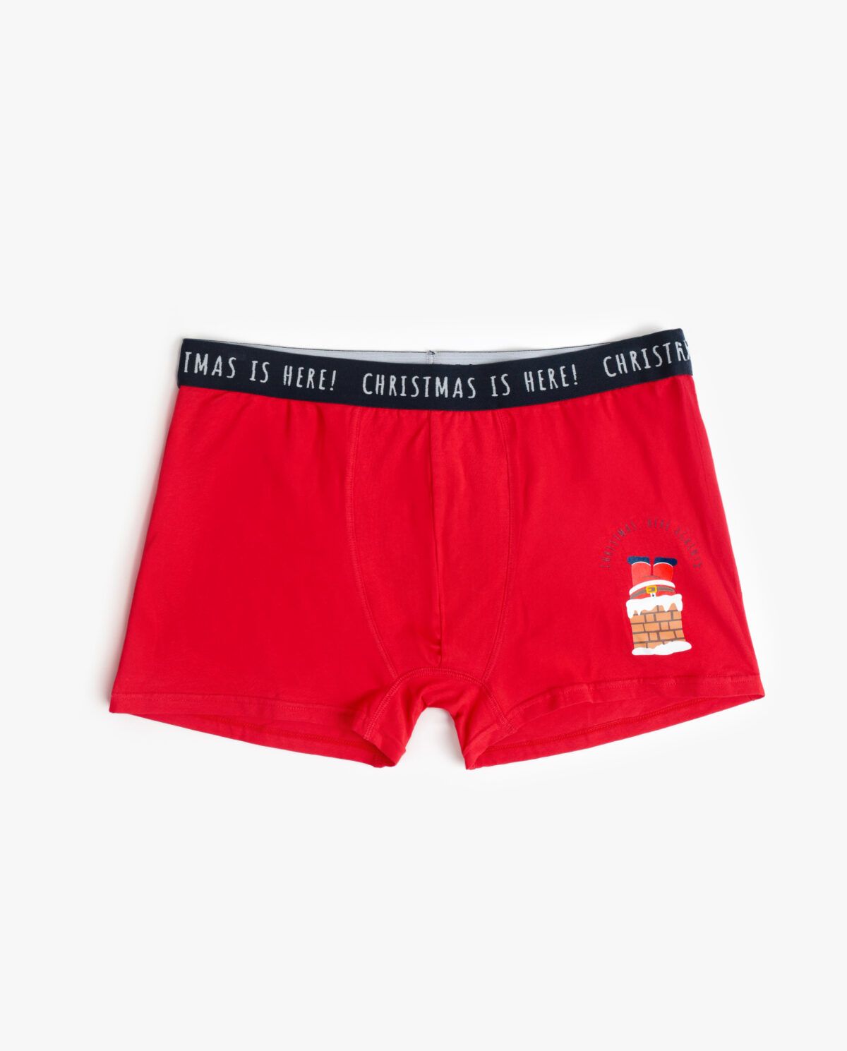 ADMAS Calzoncillo/Boxer Christmas Is Here para Hombre, (Caja 12 unidades)