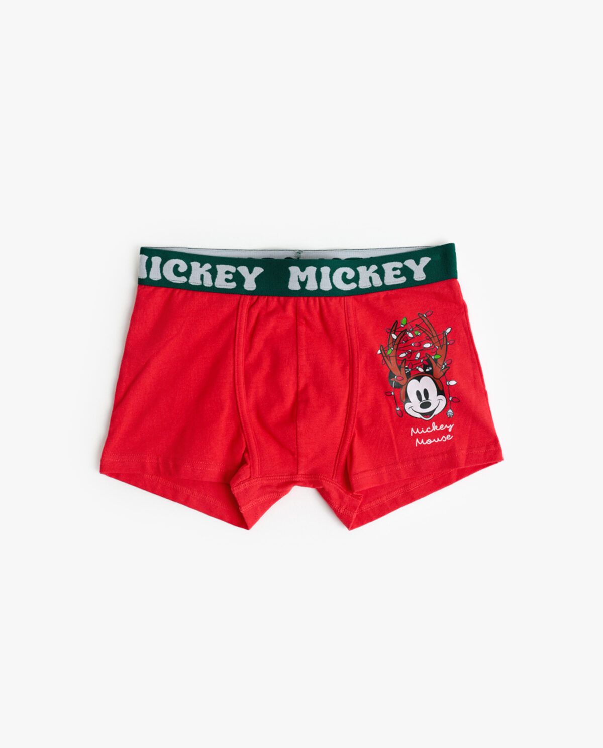 DISNEY Calzoncillo/Boxer Mickey Xmas Caja Metal Regalo para Hombre, (Caja 12 unidades)