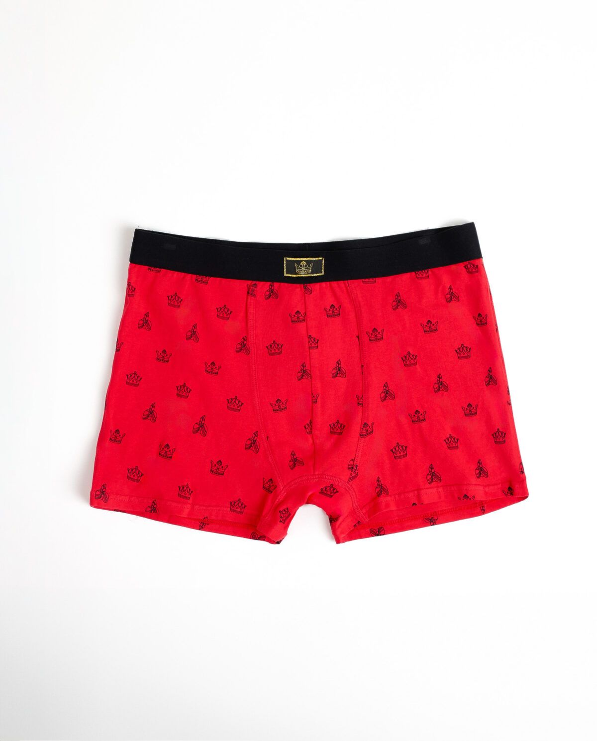 ADMAS Calzoncillo/Boxer Christmas Corwns para Hombre, (Caja 12 unidades)