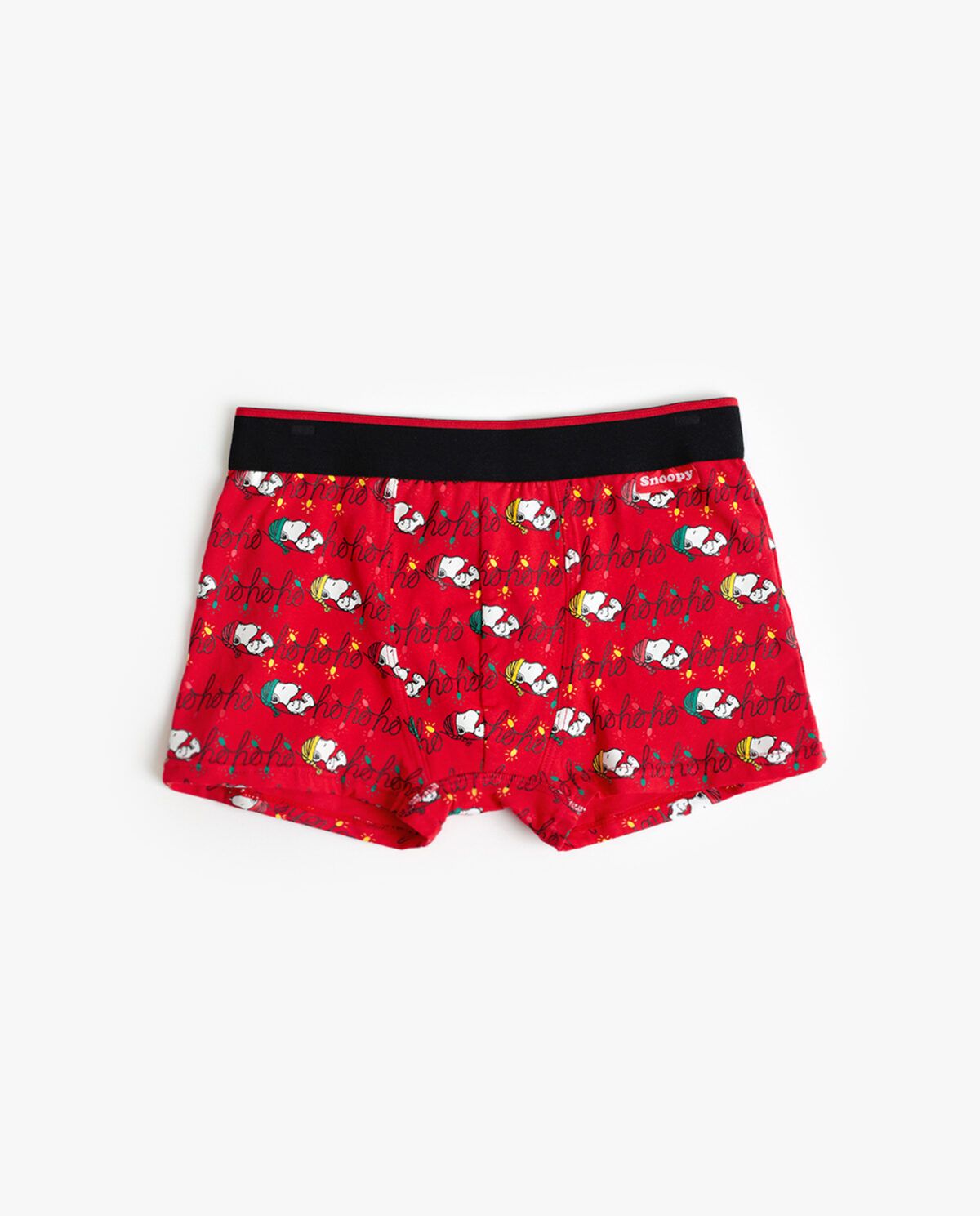 PEANUTS Calzoncillo/Boxer Ho Ho Ho para Hombre, (Caja 12 unidades)