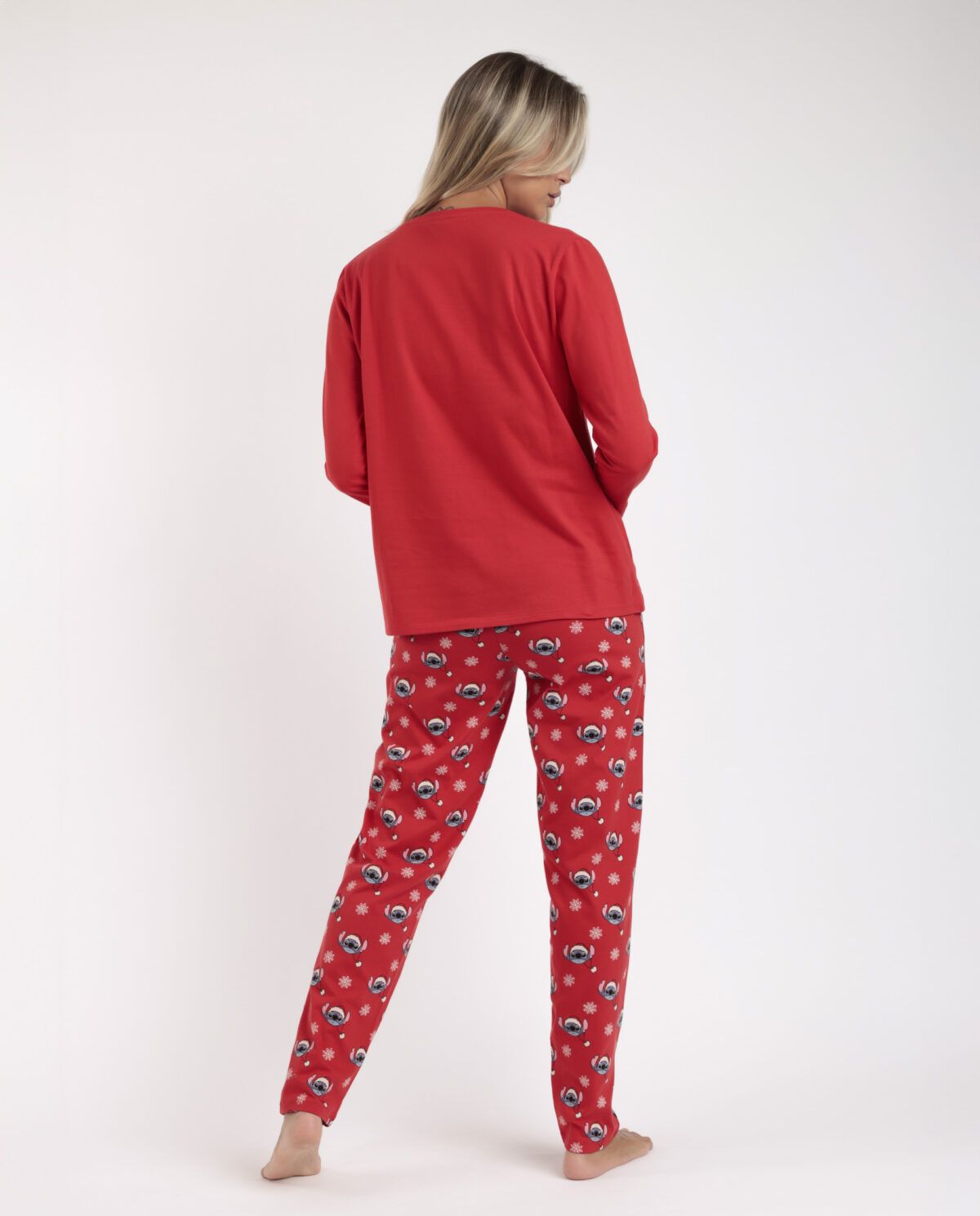 DISNEY Pijama Manga Larga Stitchmas para Mujer - Imagen 3