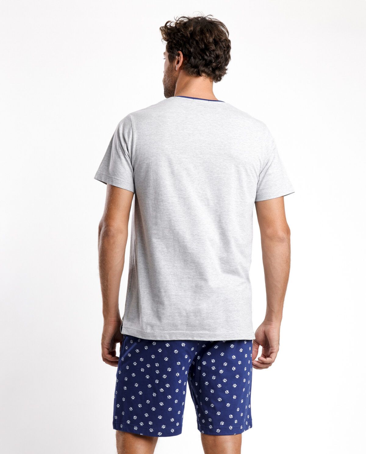 DIVER Pijama Manga Corta Wild Crazy Guy para Hombre - Imagen 2