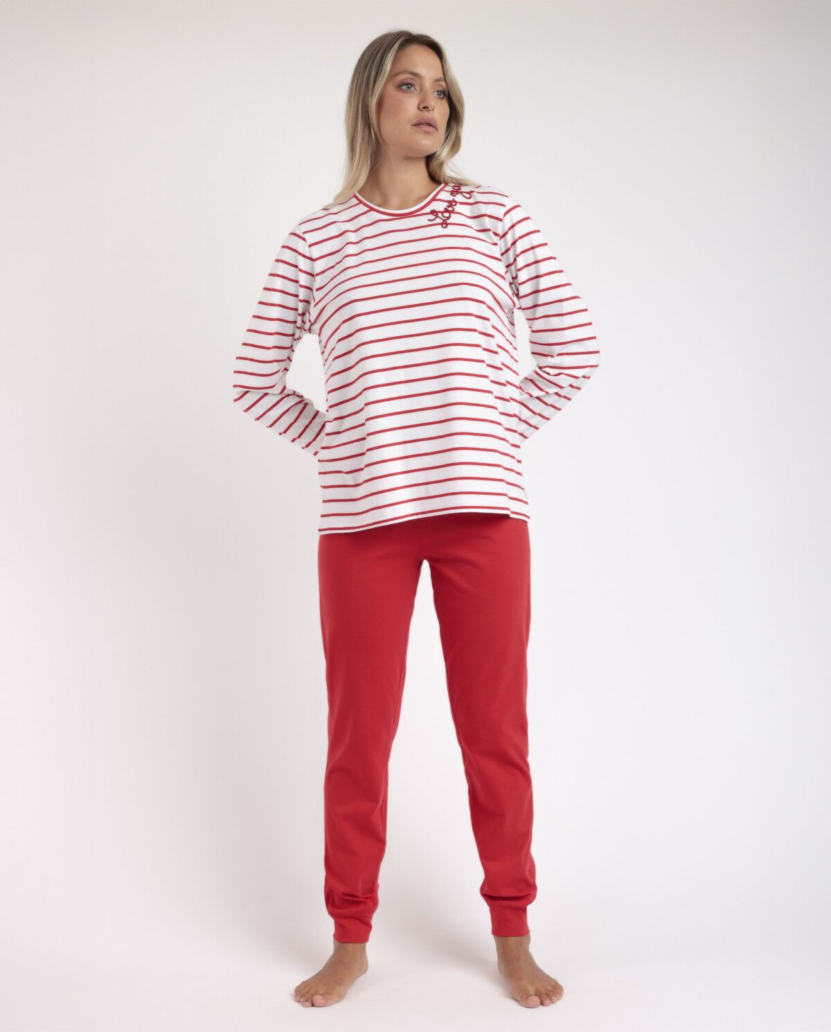 ADMAS Pijama Manga Larga Sailor Club para Mujer