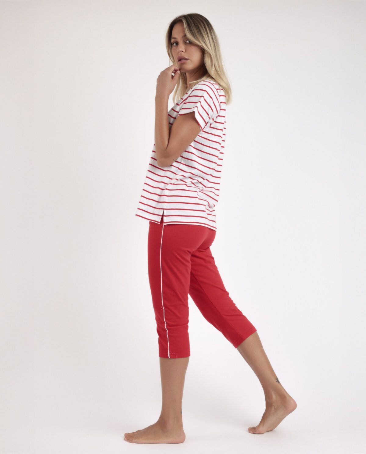 ADMAS Pijama Manga Corta Sailor Club para Mujer - Imagen 3