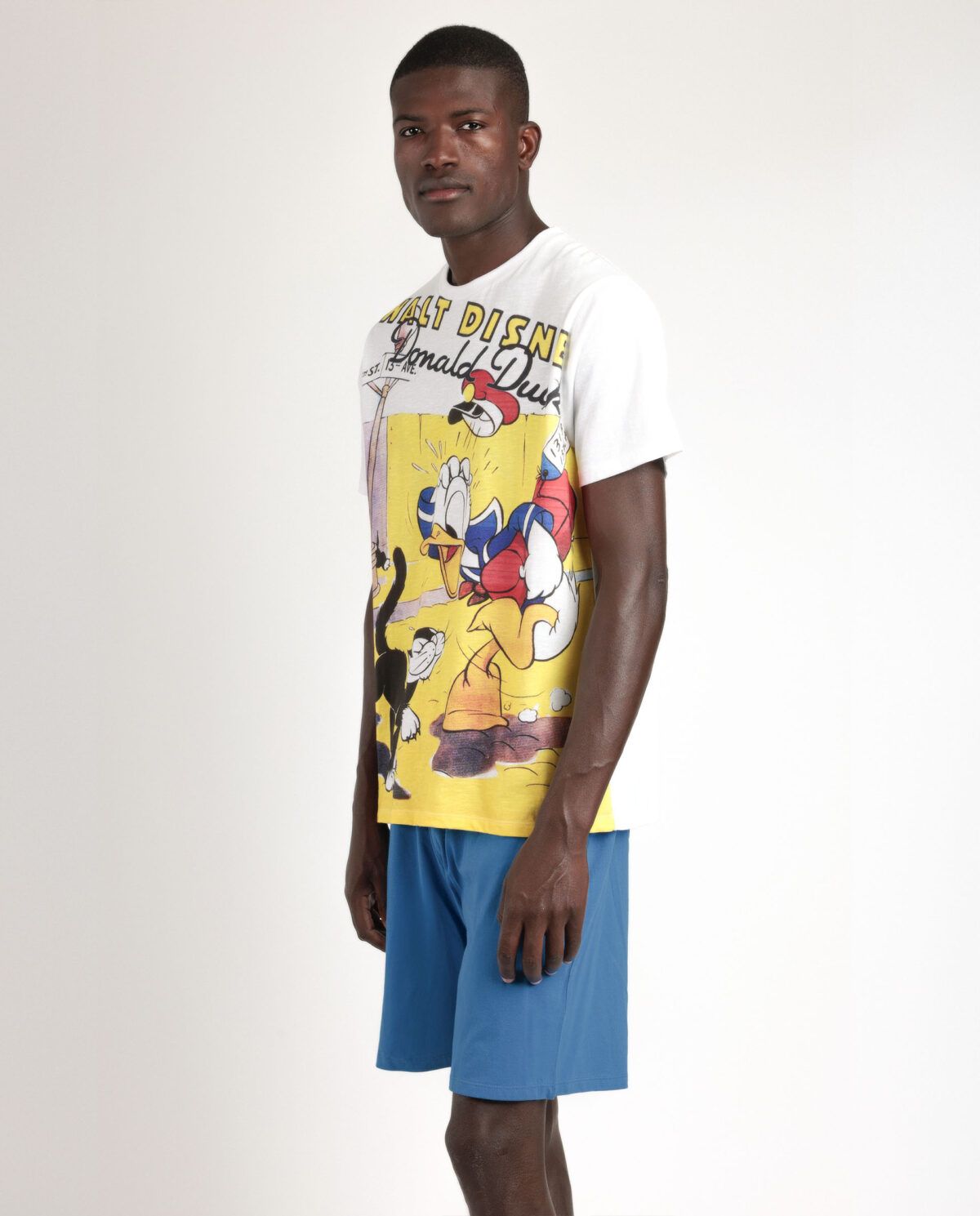 DISNEY Pijama Manga Corta Donald Vintage para Hombre - Imagen 3