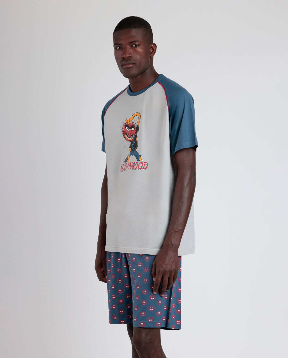 DISNEY Pijama Manga Corta Generals para Hombre - Imagen 3