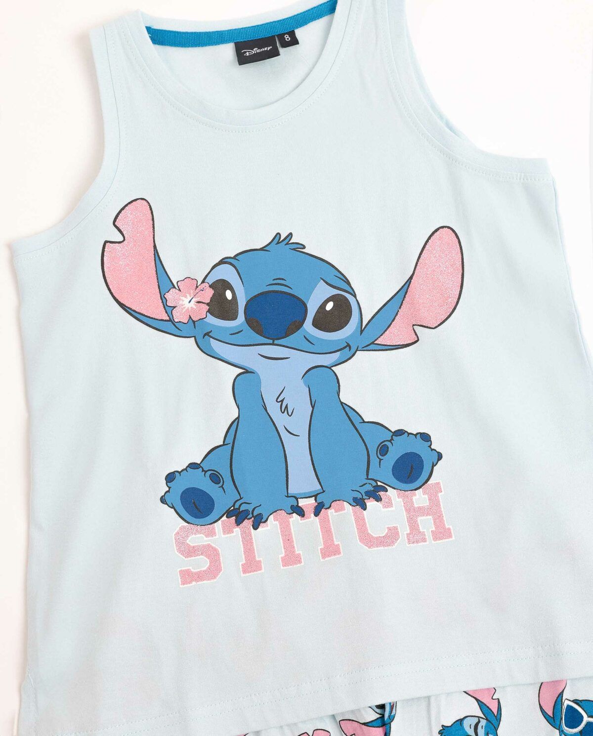 DISNEY Pijama Sin Mangas Stitches para Niña - Imagen 3