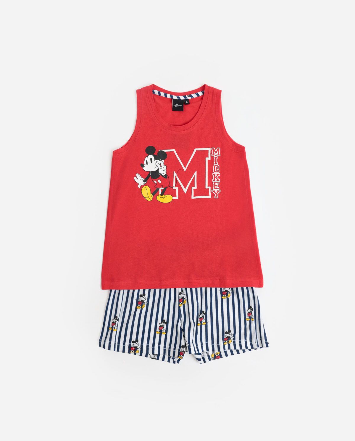 DISNEY Pijama Sin Mangas Mickey Ny Summer para Niña