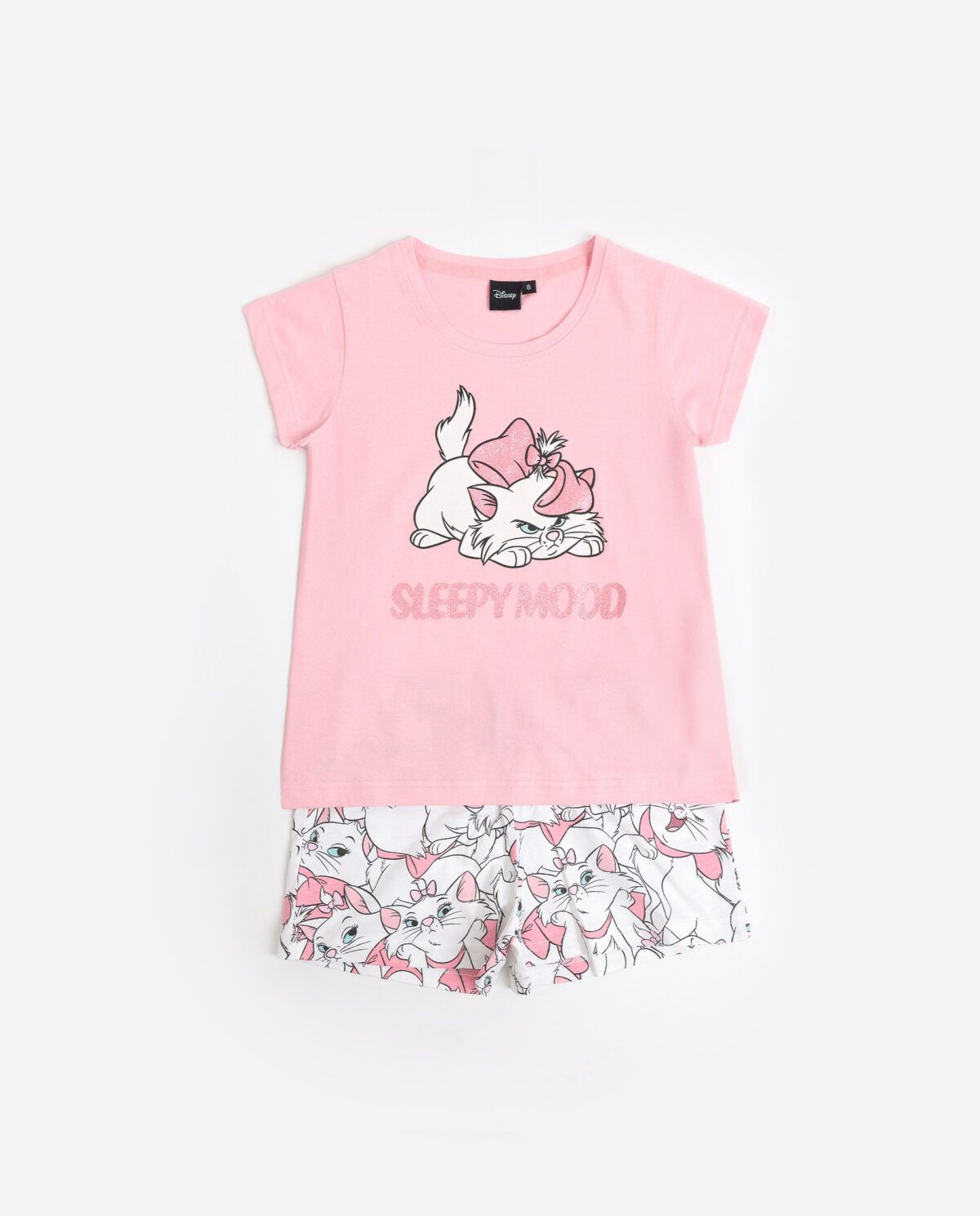 DISNEY Pijama Manga Corta Sleepy Marie para Niña