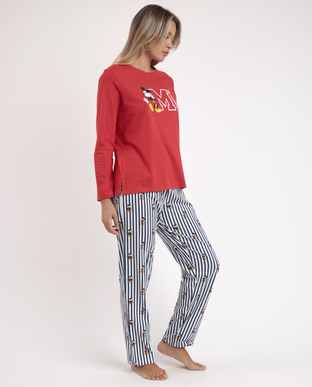 DISNEY Pijama Manga Larga Mickey Ny Summer para Mujer - Imagen 2