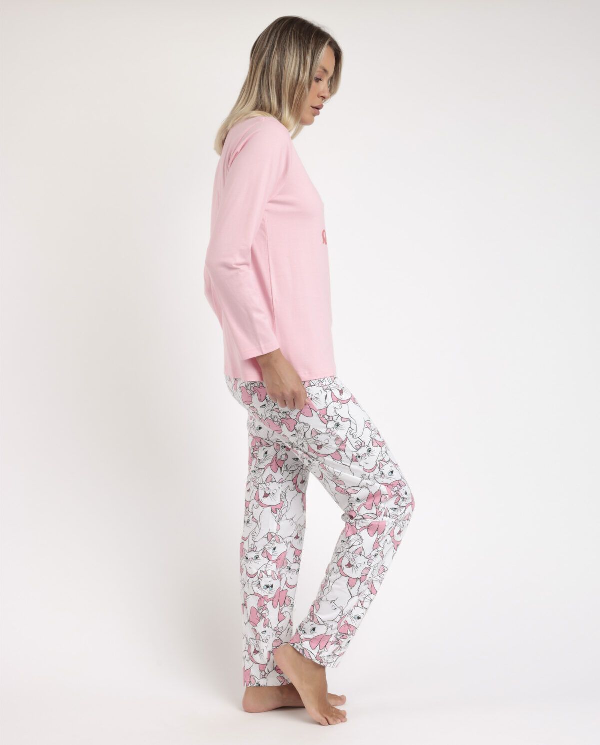 DISNEY Pijama Manga Larga Sleepy Marie para Mujer - Imagen 3