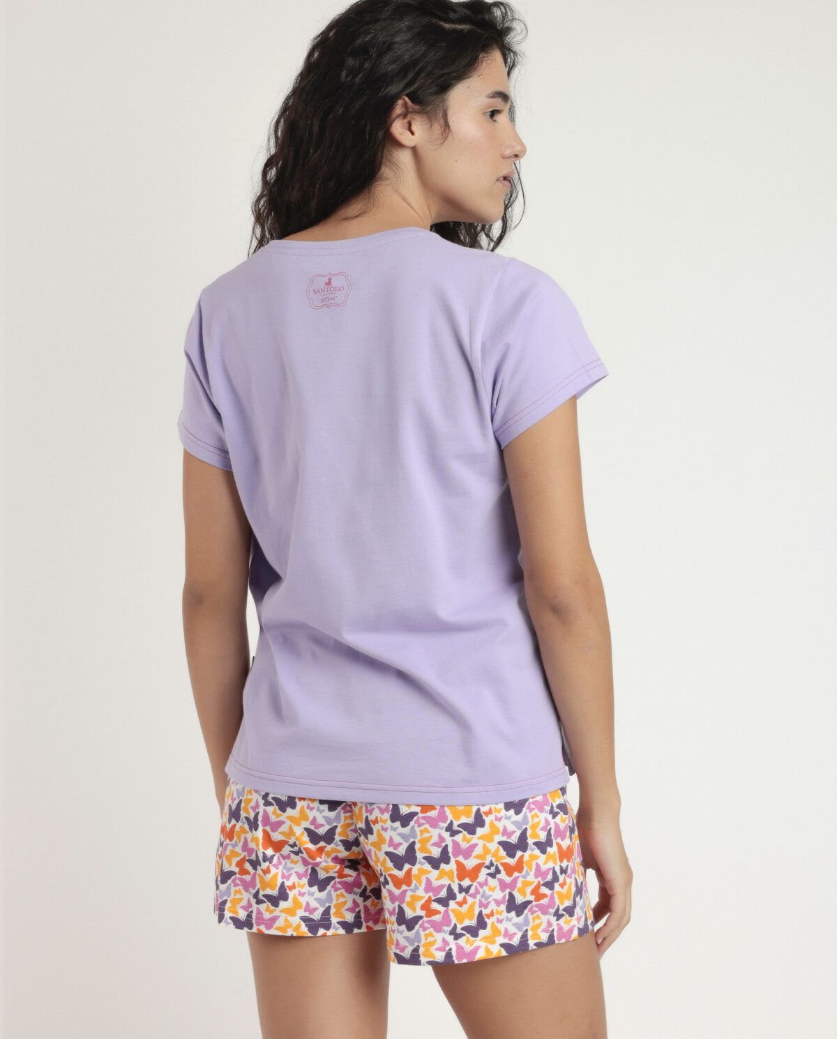 SANTORO Pijama Manga Corta Uplifted para Mujer - Imagen 3